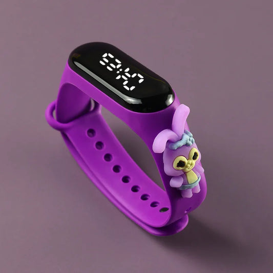 Kids LED Watch-Colorful Cartoon Design