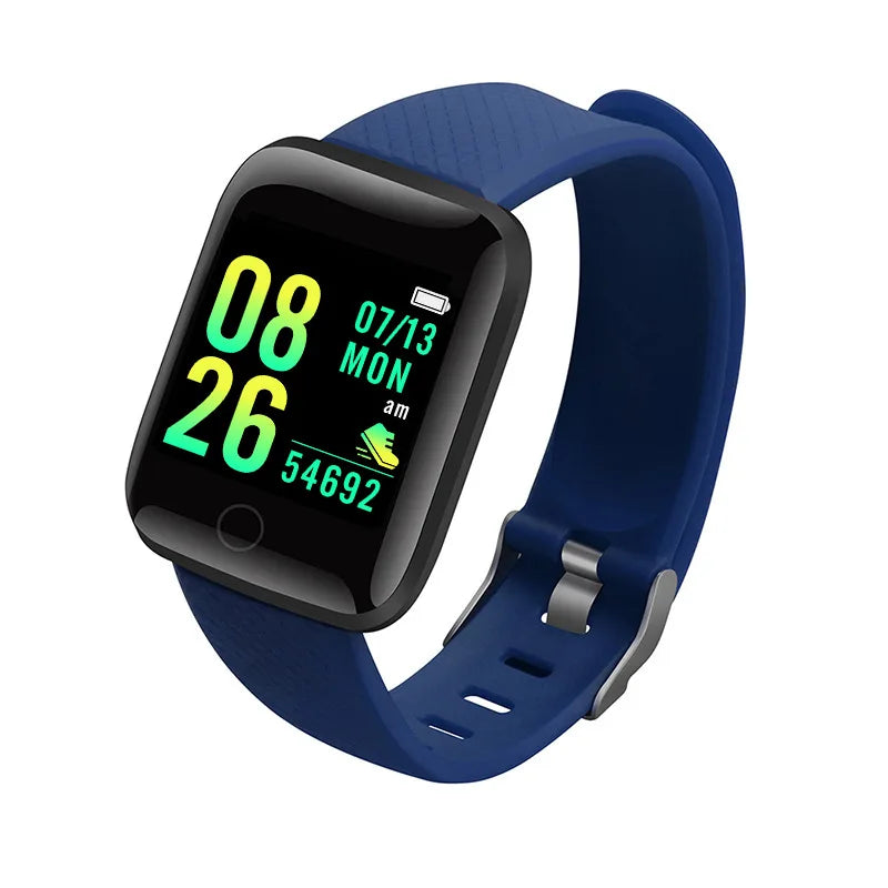 Smartwatch with Heart Rate& Message Alerts-Unisex Fitneswatch