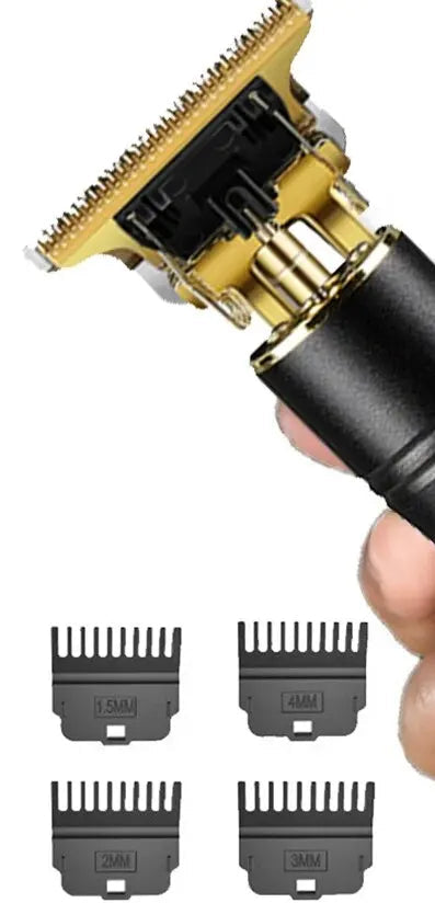 Waterproof Electric Hair Clipper-Cordless USB Rechargeable Trimmer