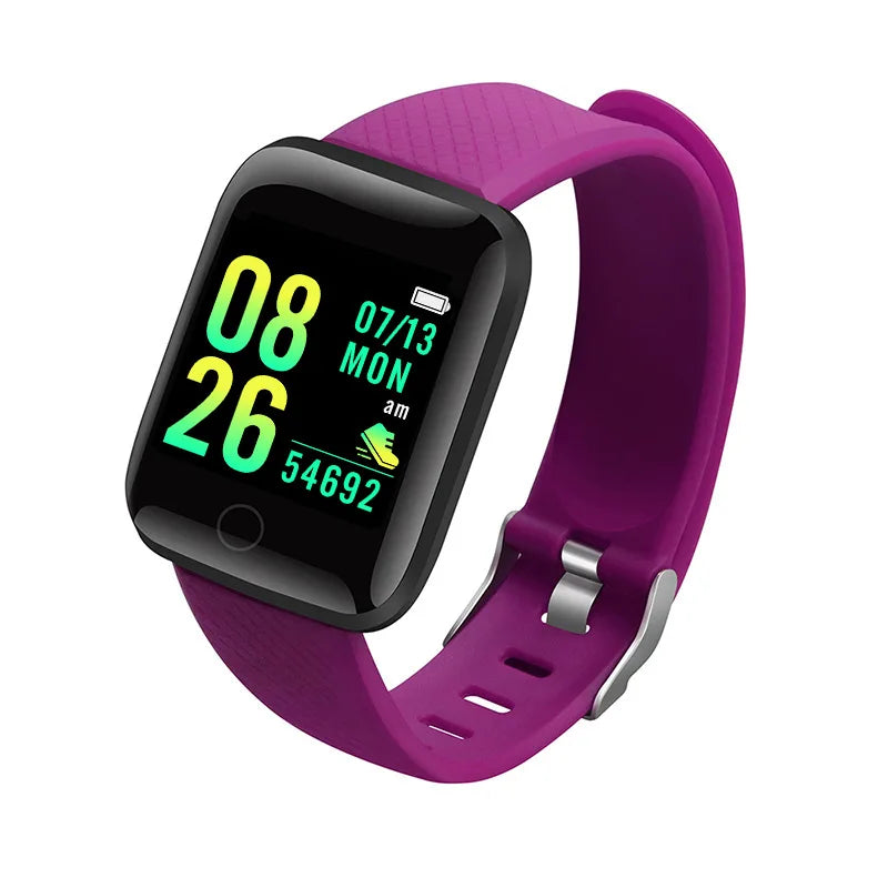 Smartwatch with Heart Rate& Message Alerts-Unisex Fitneswatch
