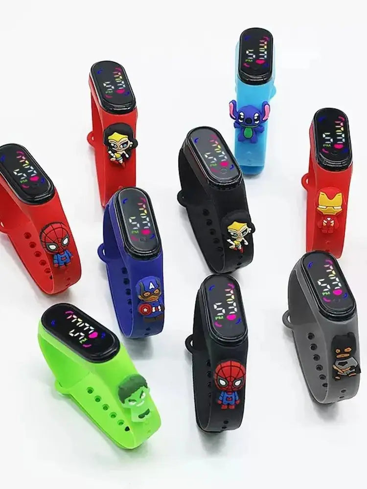 Cartoon LED Kids Watch-Cute  Design  for Girls