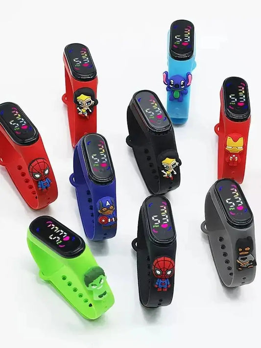 Cartoon LED Kids Watch-Cute  Design  for Girls