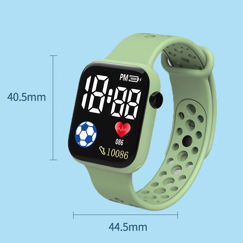 Kids LED Digital Watch-Simple Time Display