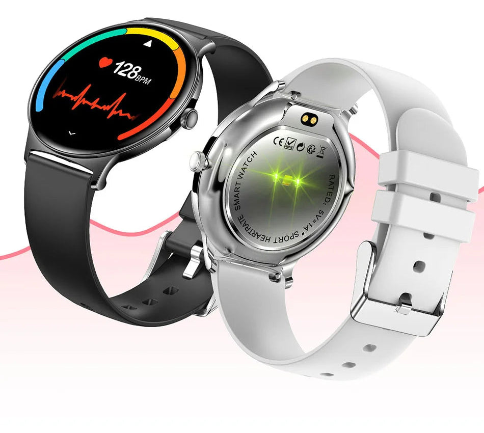 Ultra - Thin Women Smartwatch  with Fitness & Health Tracking