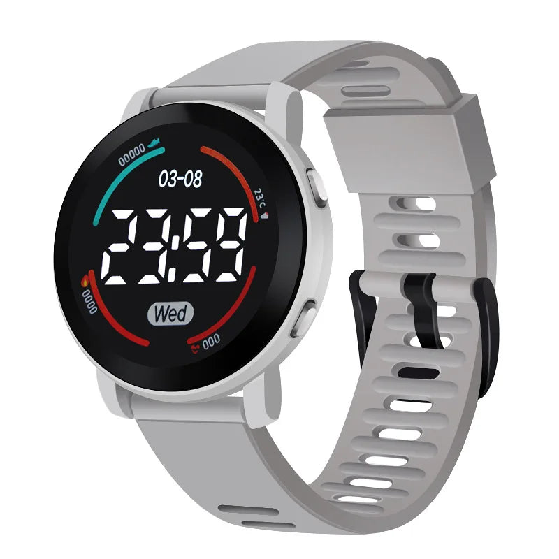 Kids LED Digital Watch-Simple Time Display