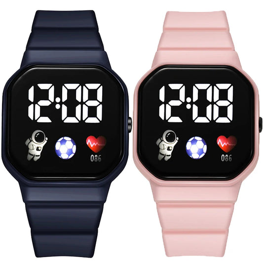 Kids LED Watch-Simple  Time  Display