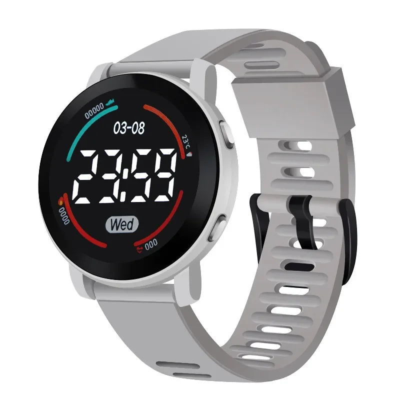 Kids LED Digital Watch-Simple Time Display