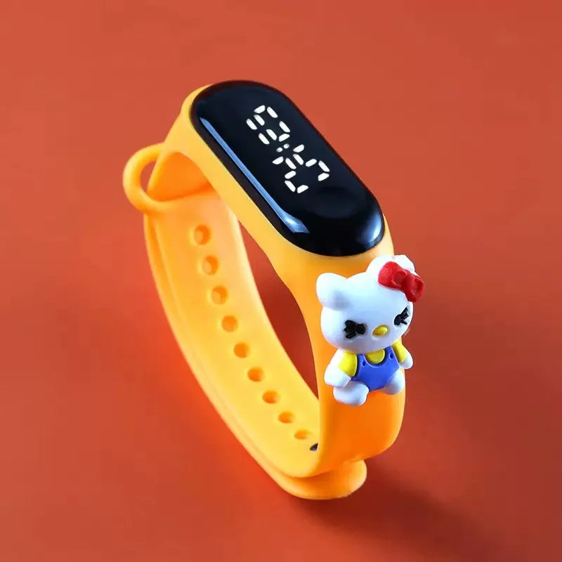 Cartoon LED Kids Watch-Cute  Design  for Girls