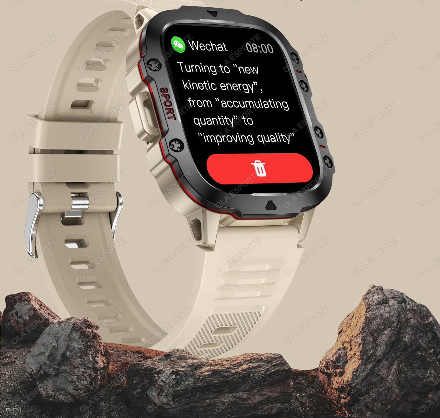 Durable Smart Watch for Active Use