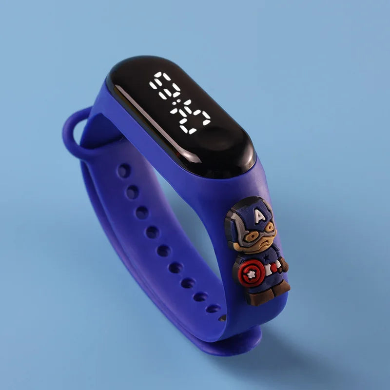 Kids LED Watch-Colorful Cartoon Design