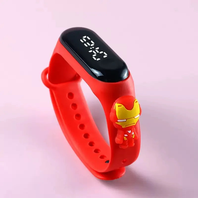 Cartoon LED Kids Watch-Cute  Design  for Girls
