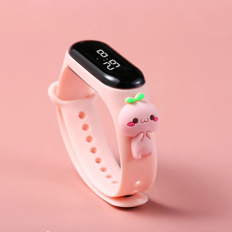 Kids LED Watch-Colorful Cartoon Design