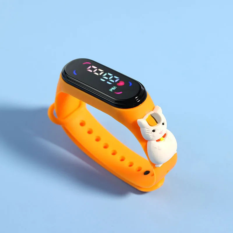 Kids LED Watch-Colorful Cartoon Design