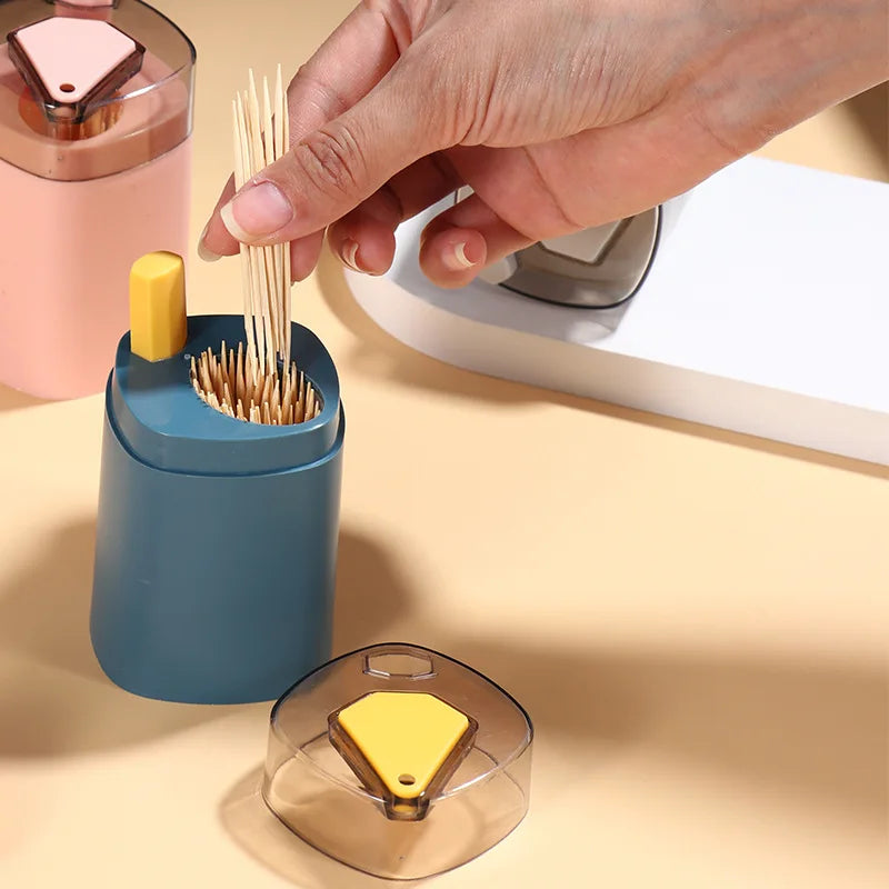 Xiaomi Youpin Toothpick Box Automatic Popping Personality Creative Toothpick Bucket Upscale Home Cotton Swab Toothpick Barrel