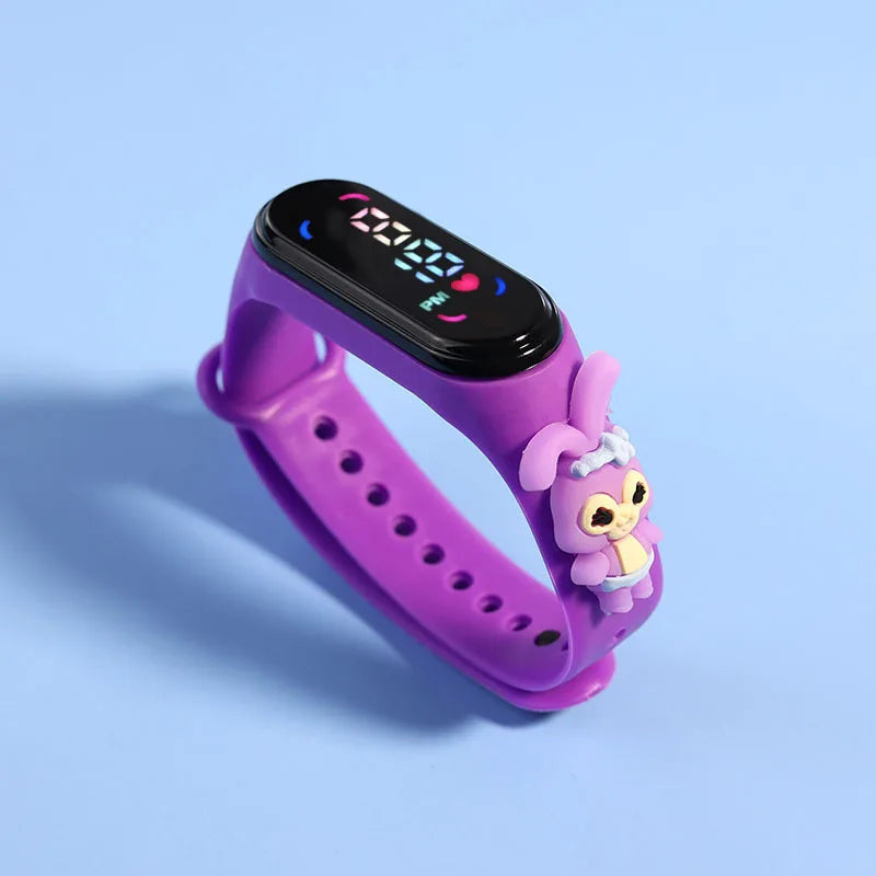 Kids LED Watch-Colorful Cartoon Design