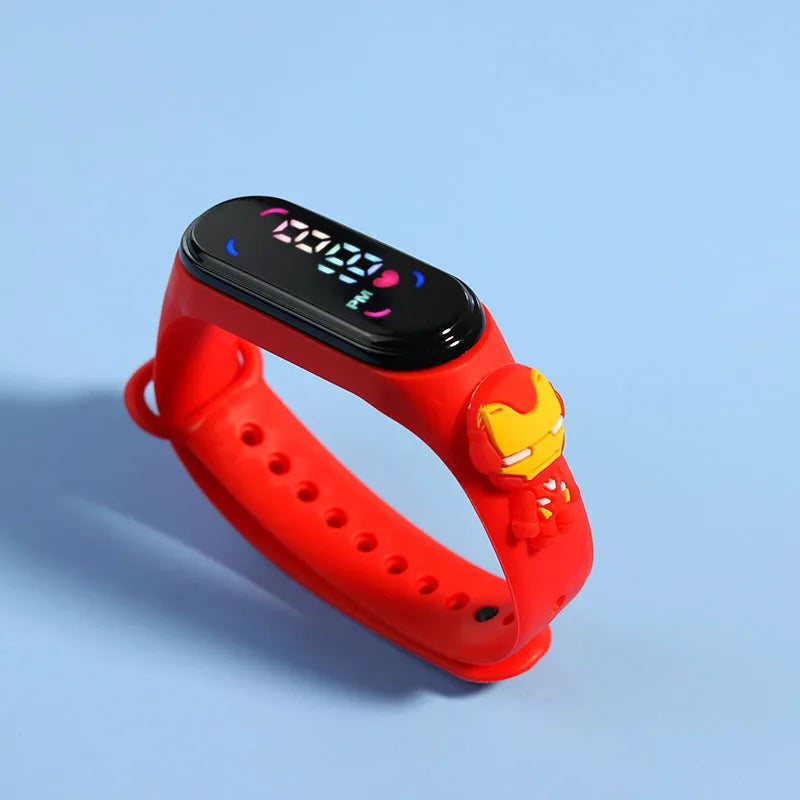 Kids LED Watch-Colorful Cartoon Design