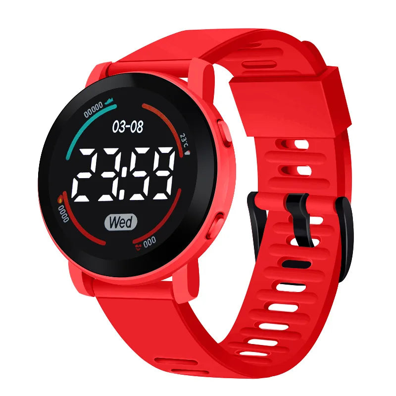 Kids LED Digital Watch-Simple Time Display