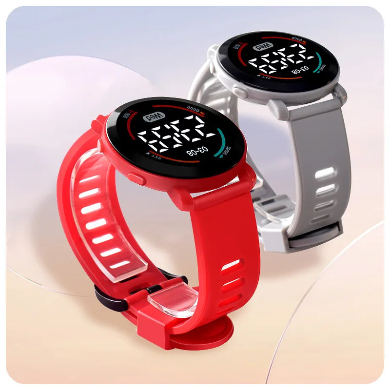 Kids LED Digital Watch-Simple Time Display