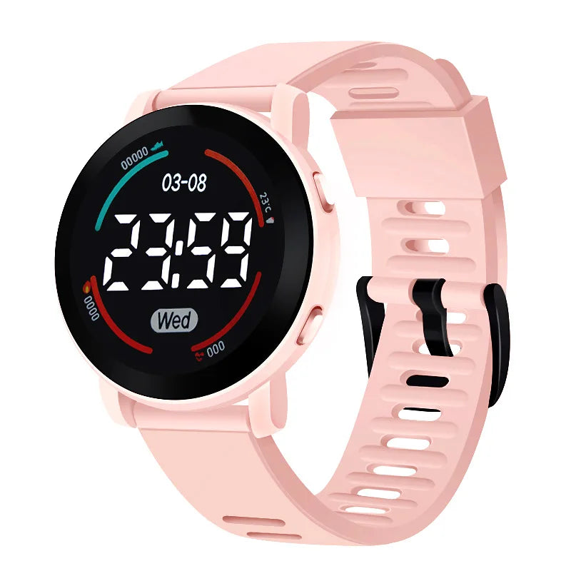Kids LED Digital Watch-Simple Time Display