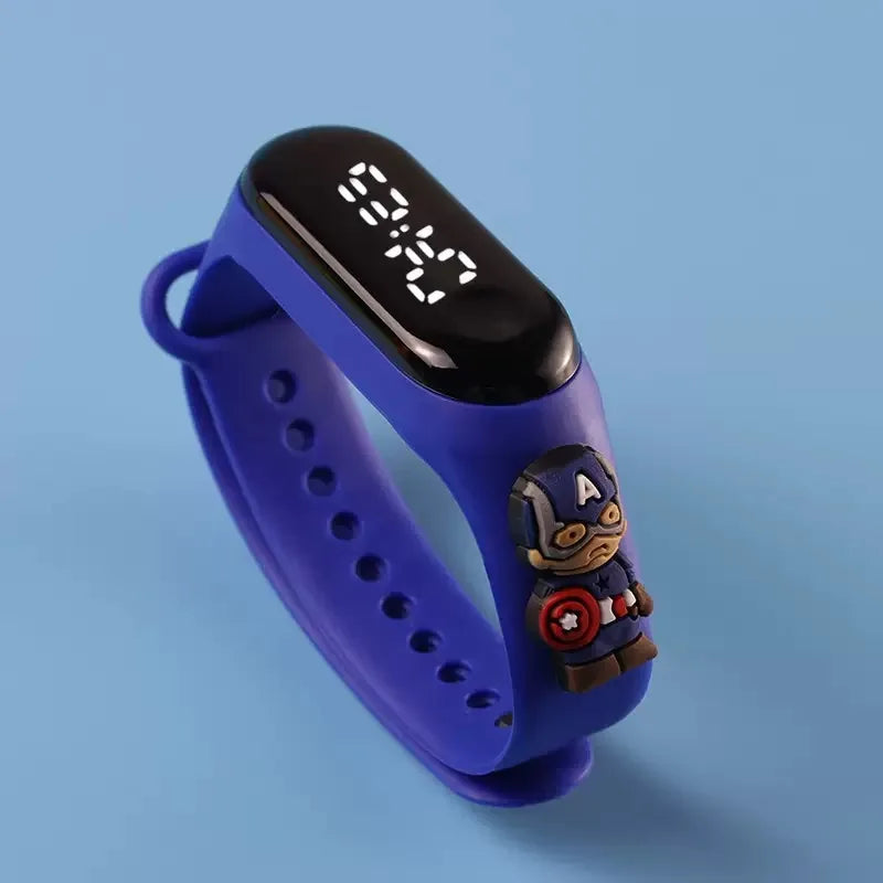 Cartoon LED Kids Watch-Cute  Design  for Girls