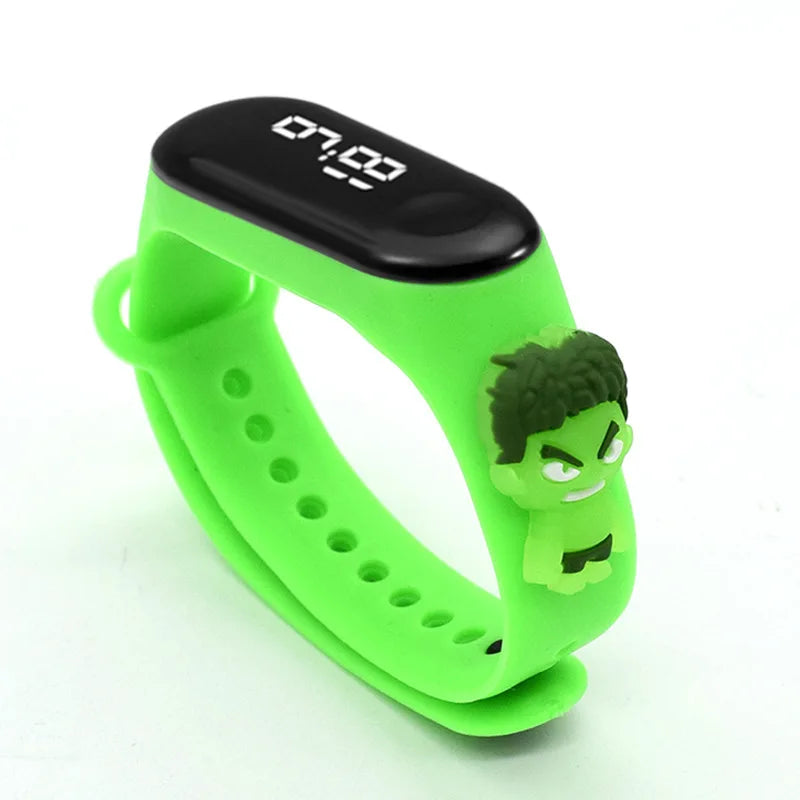 Kids LED Watch-Colorful Cartoon Design