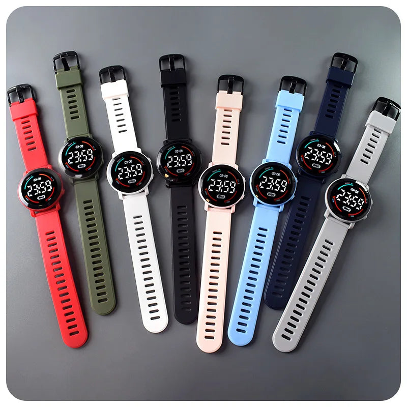 Kids LED Digital Watch-Simple Time Display