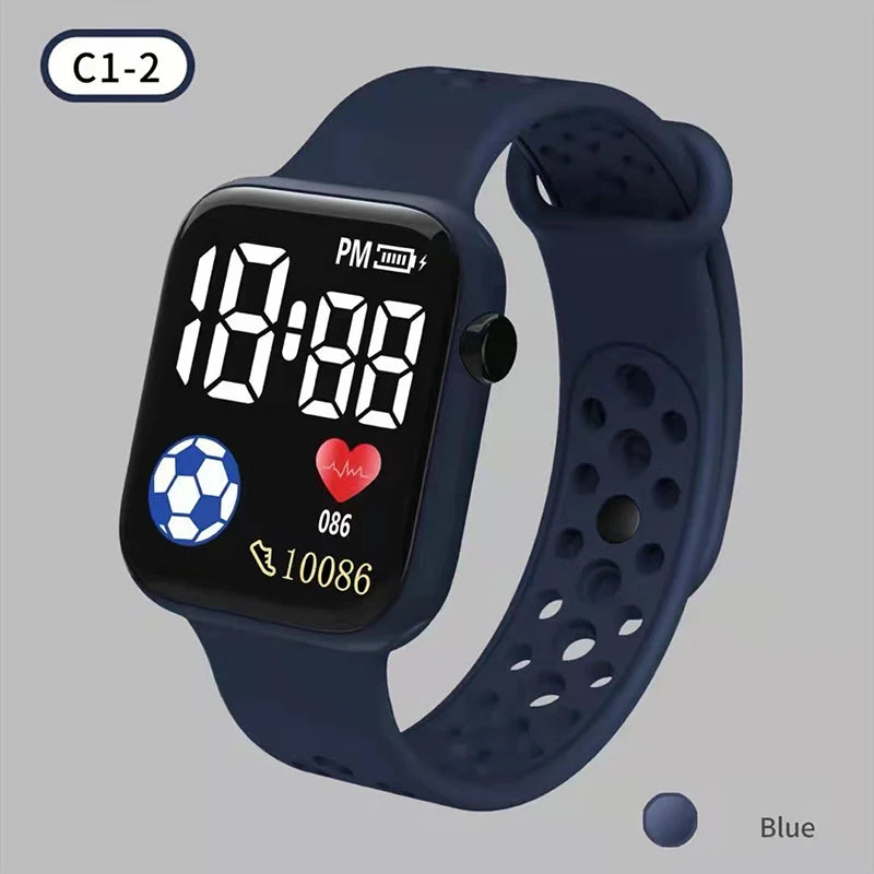 Kids LED Digital Watch-Simple Time Display