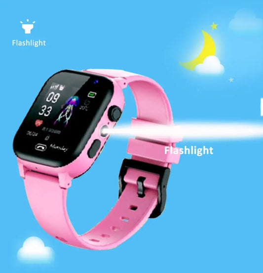 Kids Smart Watch -Simple Time Display &Easy  Controls