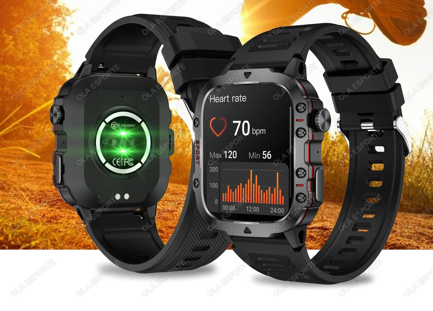 Durable Smart Watch for Active Use