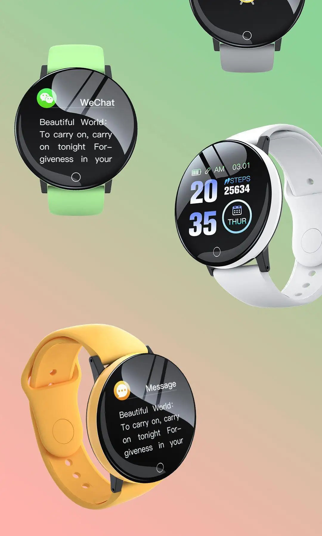 D18 Smart Watch -Daily Activity &Simple Use