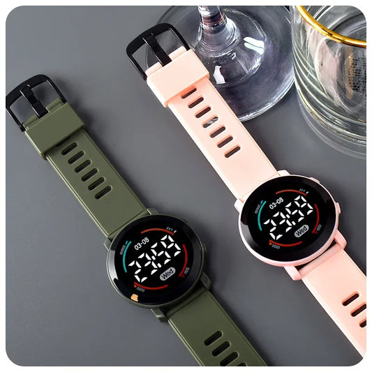 Kids LED Digital Watch-Simple Time Display