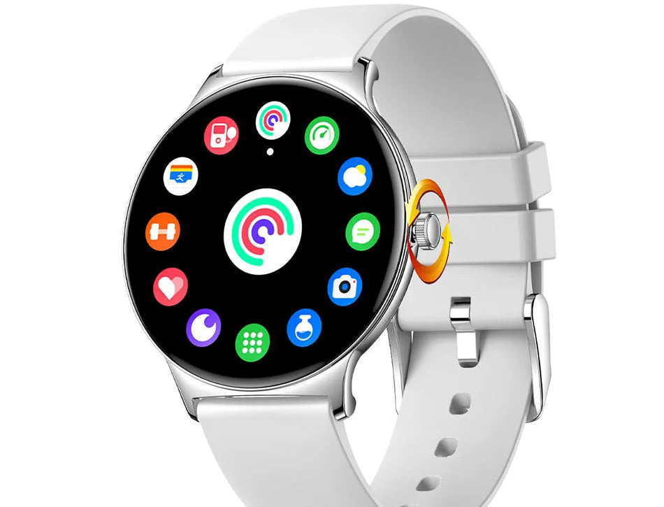 Ultra - Thin Women Smartwatch  with Fitness & Health Tracking