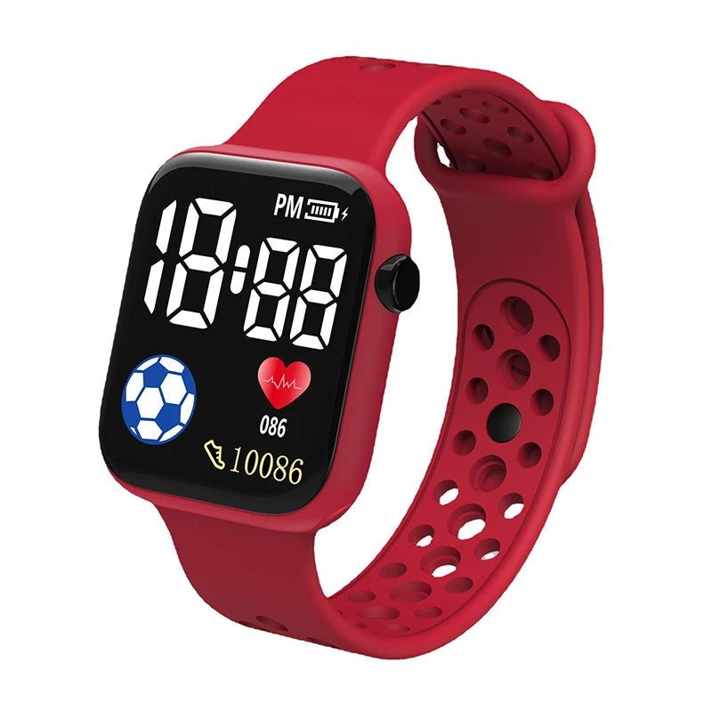 Kids LED Digital Watch-Simple Time Display