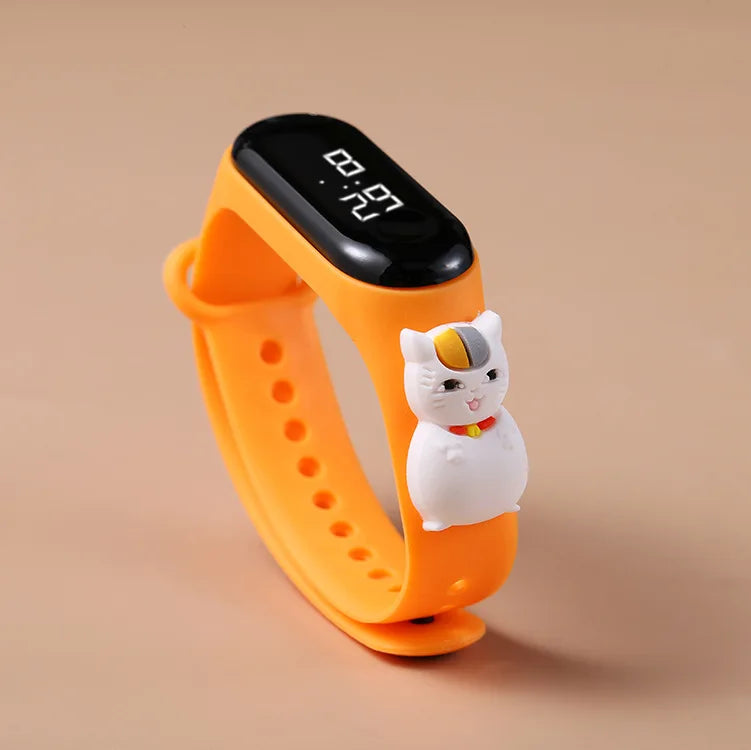 Kids LED Watch-Colorful Cartoon Design